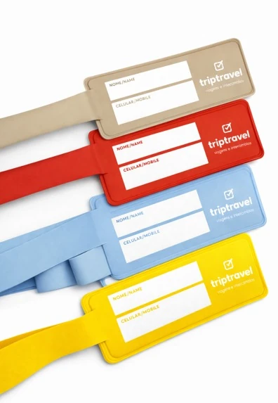 Identificador tag de bagagem para agencias de turismo